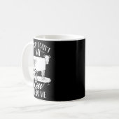 Tut mir leid, meine Kuh braucht keine Kühe Kaffeetasse (Vorderseite Links)