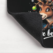 Tut mir leid, Santa Ich war Feral Raccoon Funny Ch Mousepad (Ecke)
