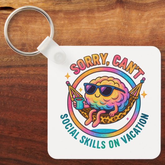 Tut mir leid. schlüsselanhänger (Vorderseite)