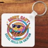 Tut mir leid. schlüsselanhänger (Rückseite)