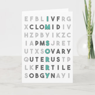 Tut mir leid (Türkis) Karte