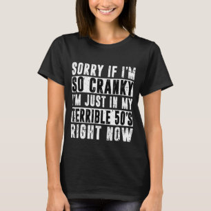 Tut mir leid, wenn ich unsicher bin, bin ich in me T-Shirt