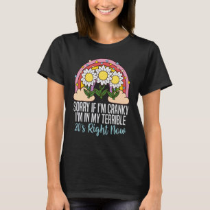 Tut mir leid, wenn ich unsicher bin, bin ich in me T-Shirt