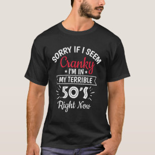 Tut mir leid, wenn ich unsicher bin, bin ich in me T-Shirt