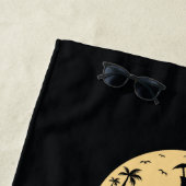 Tut mir nicht weh, dass ich im Urlaub bin Strandtuch (Beispiel)