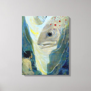 "Tut mir nicht weh", die Wasser-Babys-Leinwand Leinwanddruck