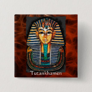 TUTANKHAMEN Ägyptischer Pharao Gift Range Button