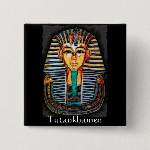 TUTANKHAMEN Ägyptischer Pharao Gift Range Button