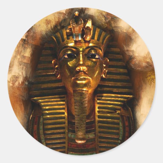 TUTANKHAMEN Antike ägyptische Pharaoh Stickers (Vorderseite)