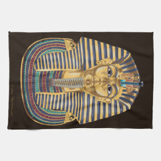 Tutankhamons goldene Maske Geschirrtuch
