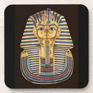 Tutankhamons goldene Maske Getränkeuntersetzer