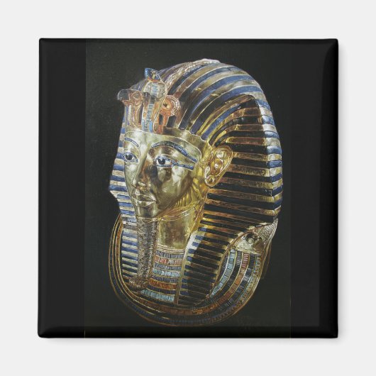Tutankhamons Goldene Maske Magnet (Vorne)