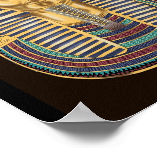 Tutankhamons Goldene Maske Poster (Ecke)