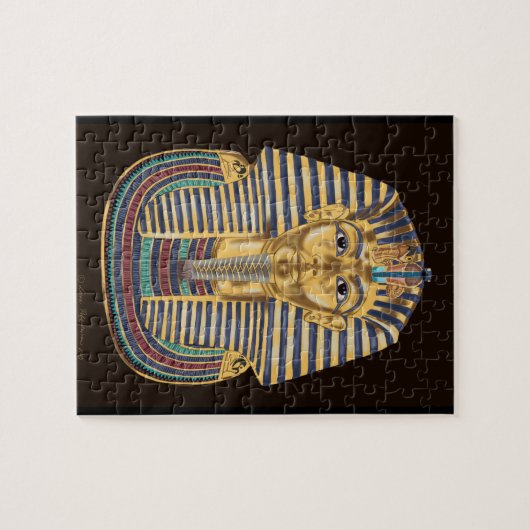 Tutankhamons goldene Maske Puzzle (Horizontal)