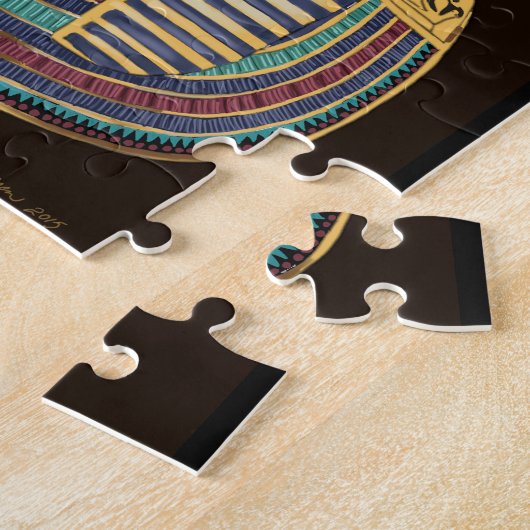 Tutankhamons goldene Maske Puzzle (Seite)