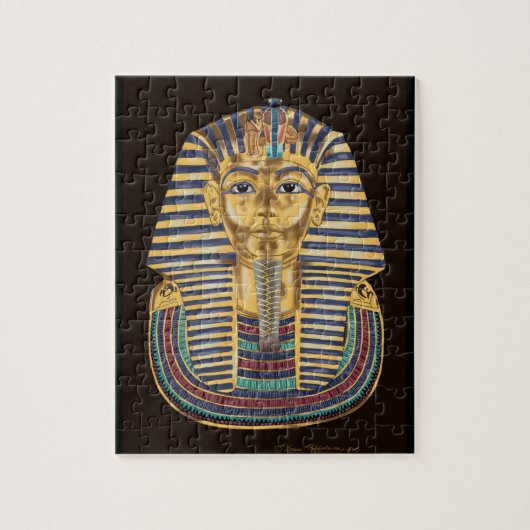 Tutankhamons goldene Maske Puzzle (Vertikal)