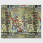 Tutankhamons Thron Geschenkpapier (Flach)