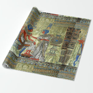 Tutankhamons Thron Geschenkpapier