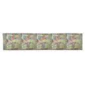 Tutankhamons Thron Kurzer Tischläufer (Horizontal)