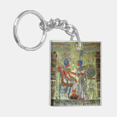 Tutankhamons Thron Schlüsselanhänger (Vorderseite links)