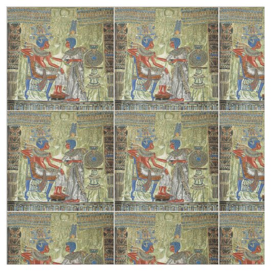 Tutankhamons Thron Stoff (Muster)