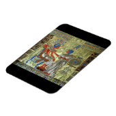 Tutankhamons Throne Magnet (Linke Seite)