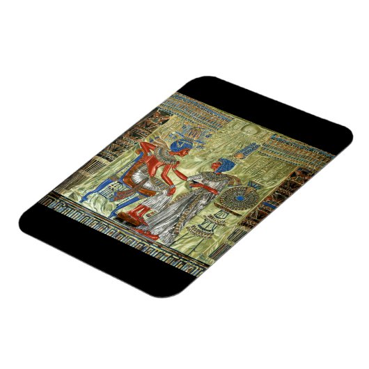Tutankhamons Throne Magnet (Linke Seite)