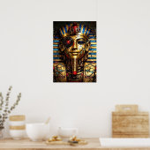 Tutankhamun 2.0: The Cyber King Poster (Küche)