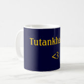 Tutankhamun <3 kaffeetasse (Vorderseite Links)