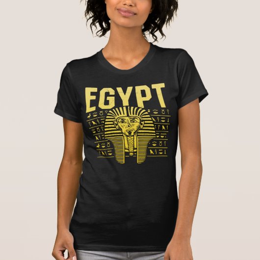 Tutankhamun Ägyptisch Pharao Ancient Ägypten T-Shirt (Vorderseite)