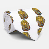 Tutankhamun Ägyptische Maske Krawatte (Gerollt)