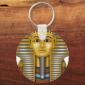 Tutankhamun Ägyptische Maske Schlüsselanhänger (Vorderseite)