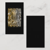 Tutankhamun ancient Ägypten Pharoah King Tut Ankh Visitenkarte (Vorne/Hinten)