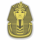 Tutankhamun Aufkleber (Vorderseite)