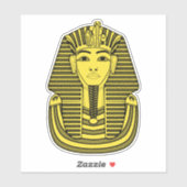 Tutankhamun Aufkleber (Blatt)