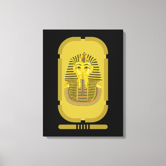 Tutankhamun Canvas Print Leinwanddruck (Vorderseite)