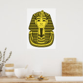 Tutankhamun Clip Art Illustration Poster (Küche)