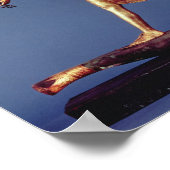 Tutankhamun der Harpooner Poster (Ecke)