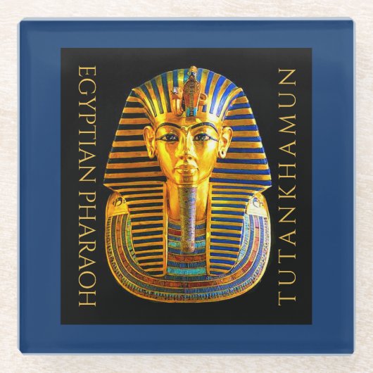TUTANKHAMUN Discovery Centennial Glasuntersetzer (Vorderseite)