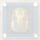 TUTANKHAMUN Discovery Centennial Glasuntersetzer (Rückseite)