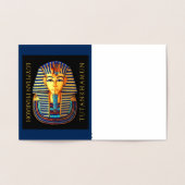 TUTANKHAMUN Discovery Centennial Note Card Folienkarte (Innenseite)