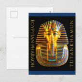 TUTANKHAMUN Discovery Centennial Postkarte (Vorne/Hinten)
