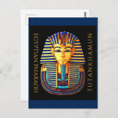 TUTANKHAMUN Discovery Centennial Postkarte (Vorne/Hinten)