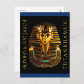 TUTANKHAMUN Discovery Centennial Postkarte (Vorne/Hinten)