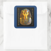 TUTANKHAMUN Discovery Centennial Quadratischer Aufkleber (Tasche)