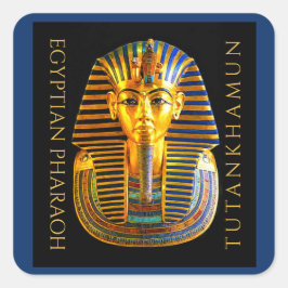 TUTANKHAMUN Discovery Centennial Quadratischer Aufkleber