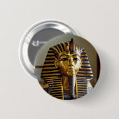 Tutankhamun - Gesichtsmaske Button (Vorne & Hinten)