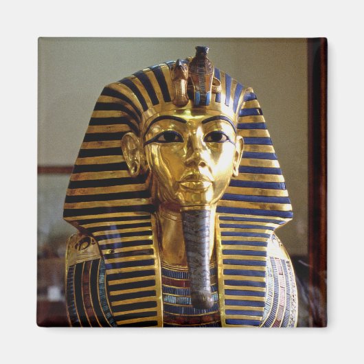 Tutankhamun - Gesichtsmaske Magnet (Vorne)