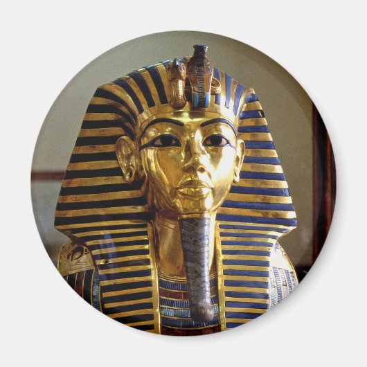 Tutankhamun - Gesichtsmaske Magnet (Vorne)