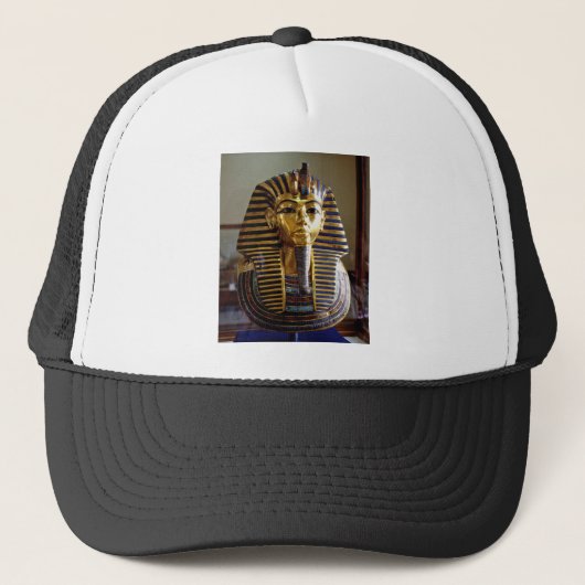Tutankhamun - Gesichtsmaske Truckerkappe (Vorderseite)